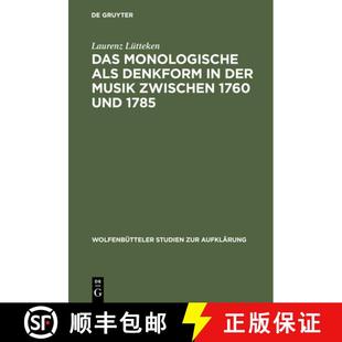 Monologische Das und 9783484175242 1760 als 4周达 Musik der Denkform 1785 zwischen