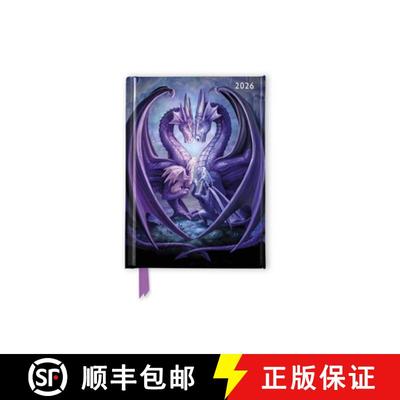 【3-4周达】Anne Stokes: Raising Dragons 2026 Luxury Pocket Diary Planner - Week to View [9781835624739]