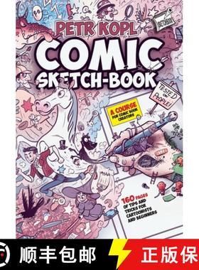 预订 Comic Sketch Book - A Course For Comic Book Creators: Tips and Tricks For Cartoonists And Beginners [9781787055292]
