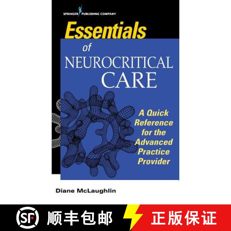 【3-4周达】Essentials of Neurocritical Care: A Quick Reference for the Advanced Practice Provider [9780826174963]