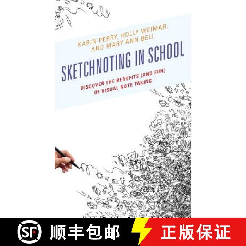 预订 Sketchnoting in School : Discover the Benefits (and Fun) of Visual Note Taking [9781475827323]
