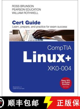 【3-4周达】CompTIA Linux+ XK0-004 Cert Guide, 1/e [9780789760586]