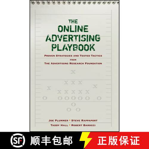【3-4周达】精装 The Online Advertising Playbook: Proven Strategies And Tested Tactics From The Advert... [9780470051054]