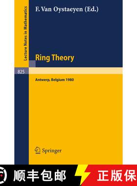 【3-4周达】Ring Theory, Antwerp 1980: Proceedings, University of Antwerp, U.I.A., Antwerp, Belgium, M... [9783540102465]