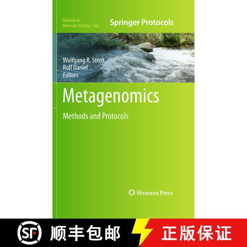 【3-4周达】Metagenomics : Methods and Protocols (Softcover reprint of the original 1st ed. 2010) [9781493961238]