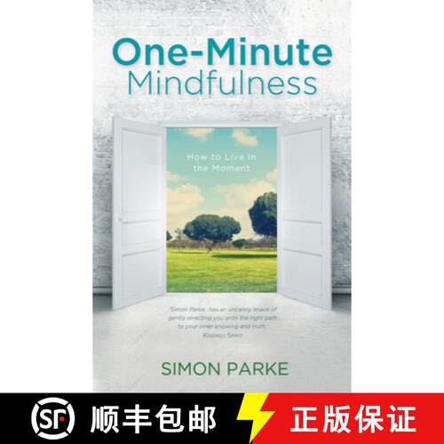 【3-4周达】One-Minute Mindfulness: How to Live in the Moment [9781401968502]