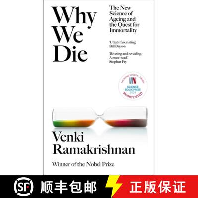 【3-4周达】我们为什么死亡 英版 Why We Die : And How We Live: The New Science of Ageing and Longevity [9781529369250]