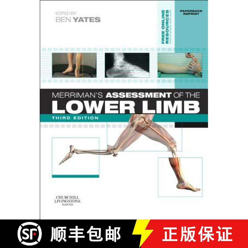 【3-4周达】Merriman's Assessment of the Lower Limb: Paperback Reprint [9780702052477]