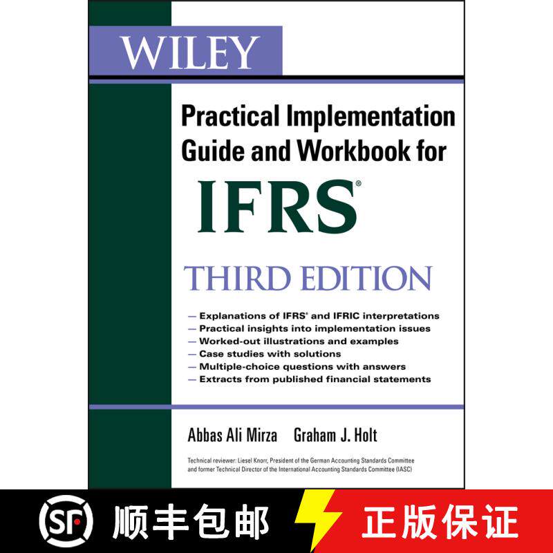 【3-4周达】Wiley Ifrs: Practical Implementation Guide And Workbook, Third Edition [Wiley会计] [9780470647912]