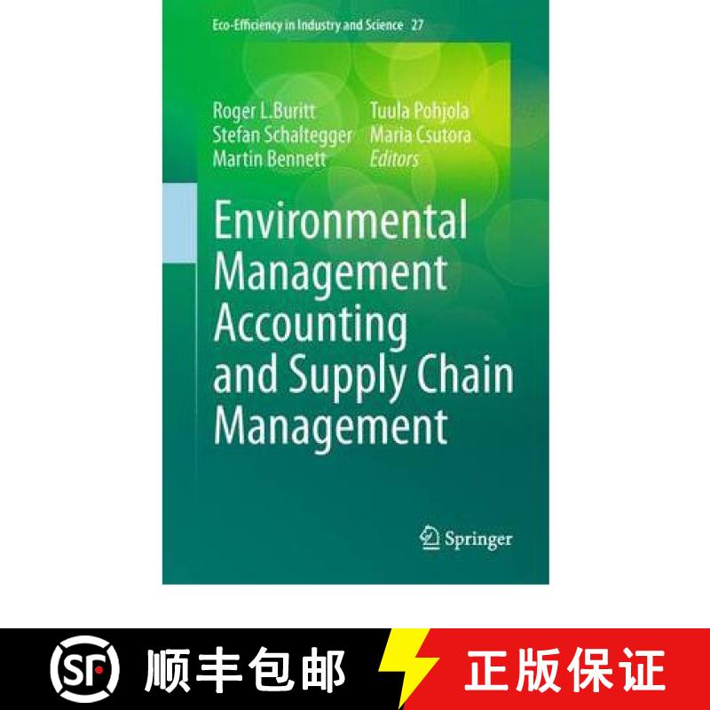 【3-4周达】Environmental Management Accounting and Supply Chain Management [9789400713895]