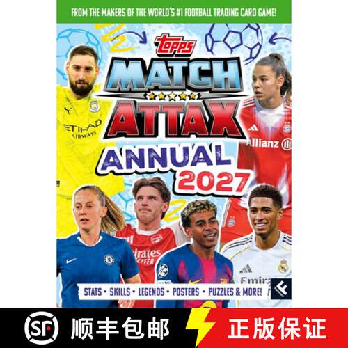 【3-4周达】精装 Match Attax Annual 2027 [9780008755485]