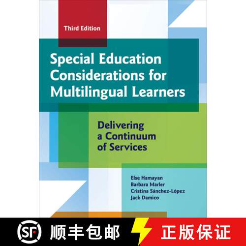 【3-4周达】Special Education Considerations for Multilingual Learners: Delivering a Continuum of Serv... [9781681256283]
