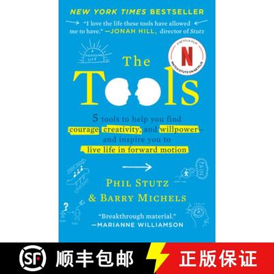 现货 自愈 The Tools: 5 Tools to Help You Find Courage, Creativity, and Willpower--And Inspire You to ... [9780812983043]