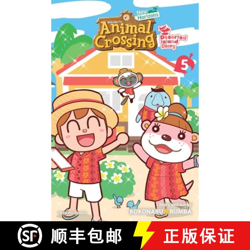 【2-3周达】Animal Crossing: New Horizons, Vol. 5 : Deserted Island Diary [9781974738540]