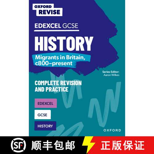 【3-4周达】Oxford Revise: Edexcel GCSE History: Migrants in Britain, c800-present: For the 2027 Exams [9781382053792]