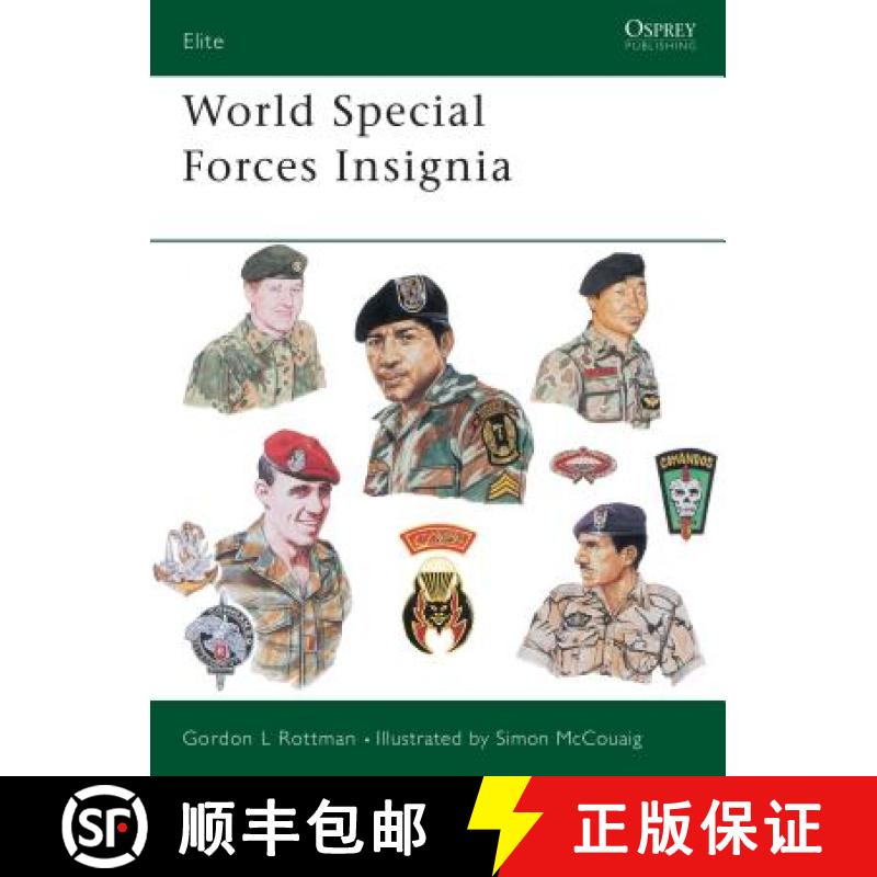 【3-4周达】World Special Forces Insignia: Not Including British, United States, Warsaw Pact, Israeli,... [9780850458657]
