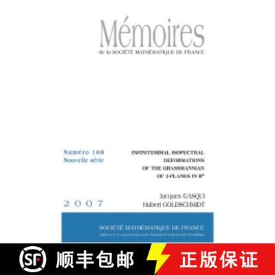 预订 Inﬁnitesimal isospectral deformations of the Grassmannian of 3-planes in $\mathbb R ^6$ 法国数... [9782856292327]