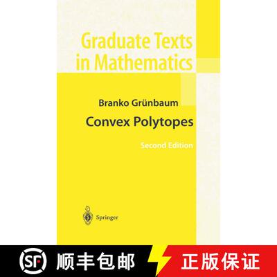 【3-4周达】Convex Polytopes: Prepared by Volker Kaibel, Victor Klee, and Gunter Ziegler (Second Editi... [9780387404097]