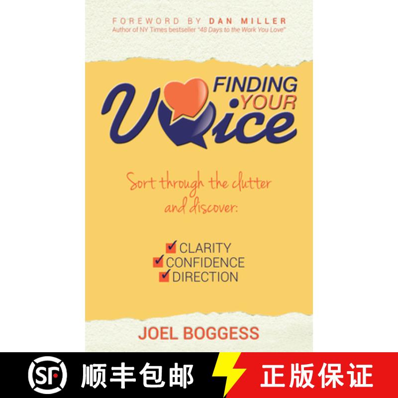 【3-4周达】Finding Your Voice: Sort Through the Clutter and Discover [9781937879303]