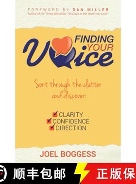 【3-4周达】Finding Your Voice: Sort Through the Clutter and Discover [9781937879303]