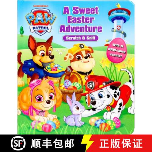 【3-4周达】Paw Patrol: A Sweet Easter Adventure! [9780794453398]