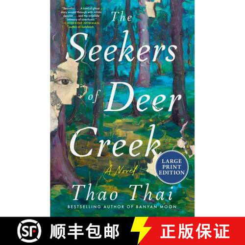 【3-4周达】The Seekers of Deer Creek (Large Print): A Novel [9780063498815]