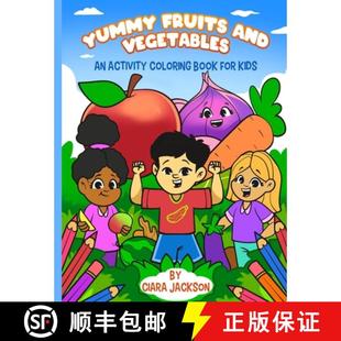Yummy 9789692292481 Kids Activity 4周达 Coloring and Fruits for Vegetables Book