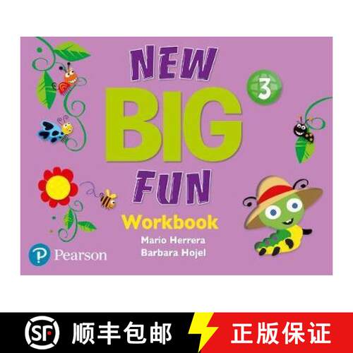 【3-4周达】New Big Fun - (AE) - 2nd Edition (2019) - Workbook - Level 3 [9781292265759]