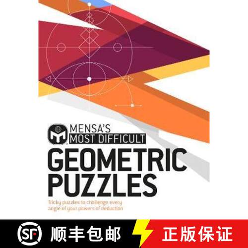 【3-4周达】Mensa's Most Difficult Geometric Puzzles: Tricky puzzles to challenge every angle [9781787394278]