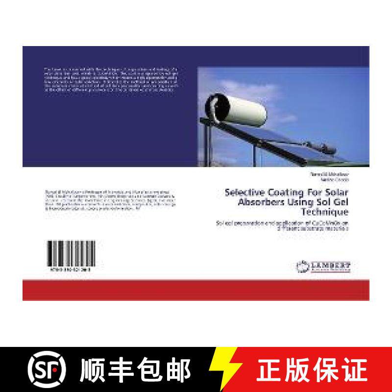 预订 Selective Coating For Solar Absorbers Using Sol Gel Technique [9783330321205]