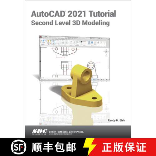 【3-4周达】AutoCAD 2021 Tutorial Second Level 3D Modeling [9781630573577]