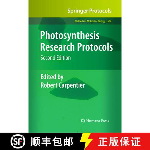 【3-4周达】Photosynthesis Research Protocols (Softcover reprint of the original 2nd ed. 2011) [9781493956364]
