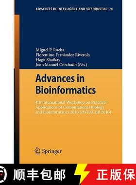 【3-4周达】Advances in Bioinformatics : 4th International Workshop on Practical Applications of Compu... [9783642132131]