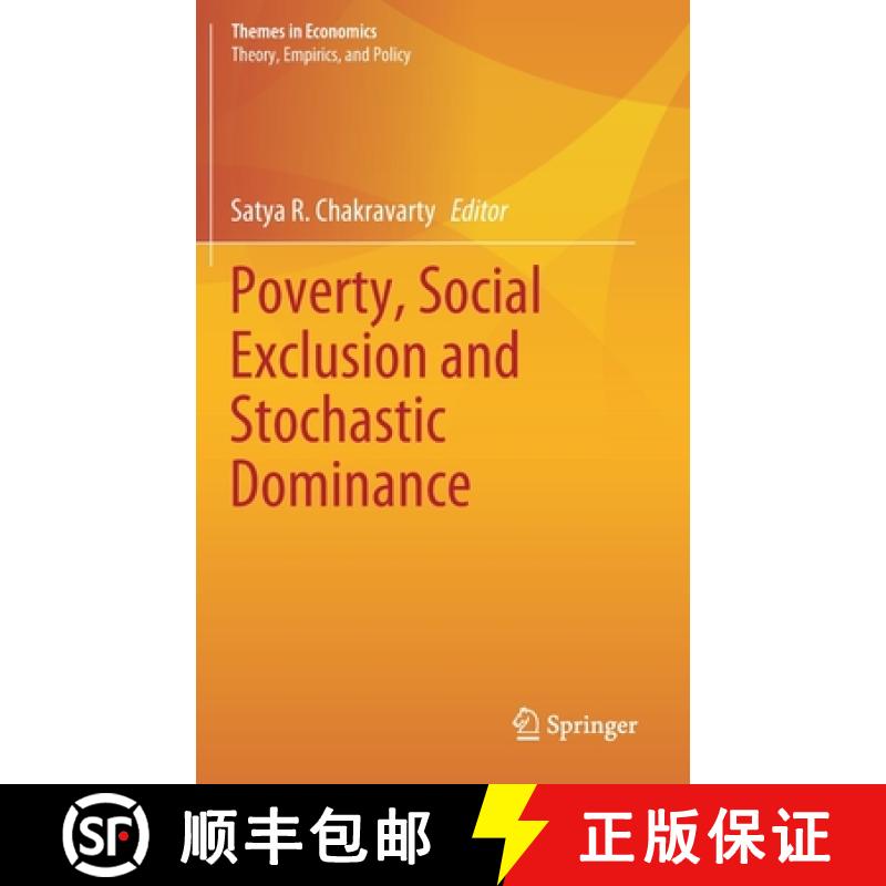 【3-4周达】Poverty, Social Exclusion and Stochastic Dominance [9789811334313]