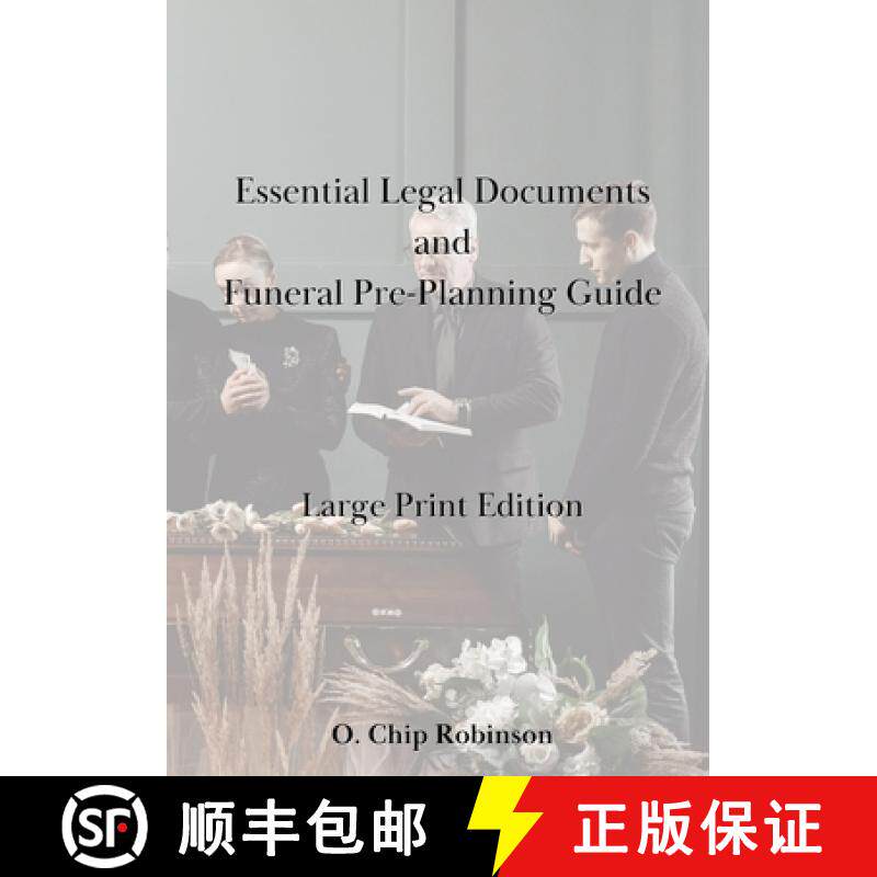 预订 Essential Legal Documents and Funeral Pre-Planning Kit Large Print Edition [9798348183271]