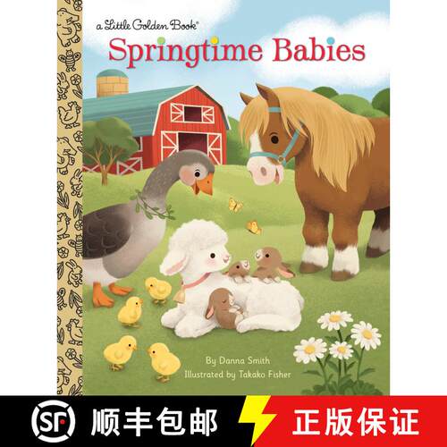 【3-4周达】精装 Springtime Babies [9781524715168]