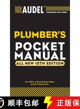 【3-4周达】Audel Plumber'S Pocket Manual: All New 10Th Edition [Wiley生活类] [9780764569951]