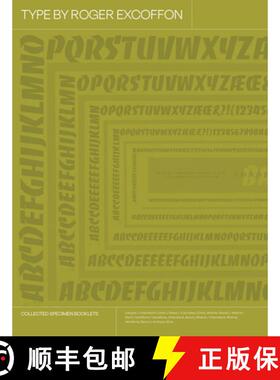 【3-4周达】Type by Roger Excoffon : Collected Specimen Booklets [9798989142347]
