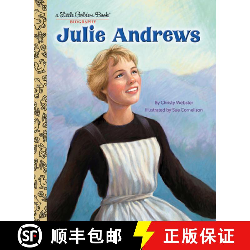 【3-4周达】Julie Andrews: A Little Golden Book Biography [9780593564196]