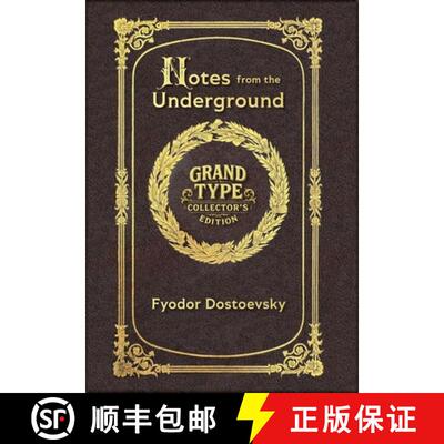 【3-4周达】Large Print - Notes from the Underground - Grand Type Collector's Edition - Matte Hardcove... [9781834122694]