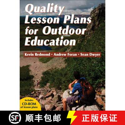 【3-4周达】Quality Lesson Plans for Outdoor Education [With CDROM] [9780736071314]