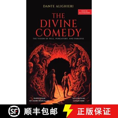 【3-4周达】The Divine Comedy: The Vision of Hell, Purgatory, and Paradise with 135 Illustrations [9789355229069]