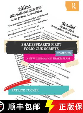 【3-4周达】Shakespeare's First Folio Cue Scripts - Comedies: A New Window on Shakespeare [9781032698823]