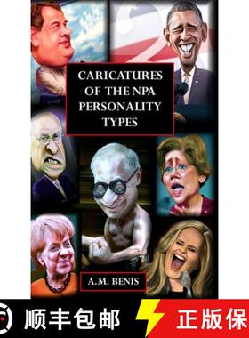 【3-4周达】Caricatures of the NPA Personality Types [9781365875328]