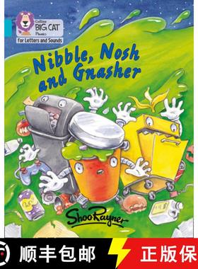 【3-4周达】Nibble, Nosh and Gnasher: Band 07/Turquoise [9780008251796]