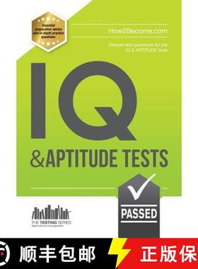 【3-4周达】IQ and Aptitude Tests: Numerical Ability, Verbal Reasoning, Spatial Tests, Diagrammatic Re... [9781910202760]