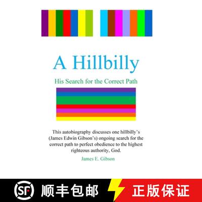 【3-4周达】A Hillbilly: His Search for the Correct Path [9780998877433]