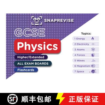 【3-4周达】SnapRevise GCSE Physics Flashcards [9781918046212]