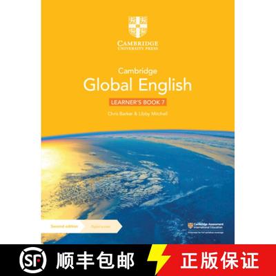 【3-4周达】Cambridge Global English Learner's Book 7 with Digital Access (1 Year) : for Cambridge Low... [9781108816588]