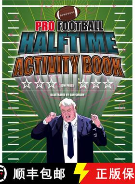 【3-4周达】Pro Football Halftime Activity Book (No Edition) [9781550229073]